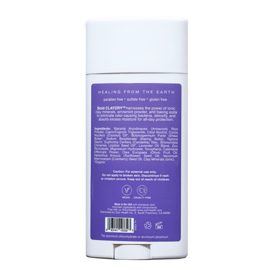 CLAYDRY™ BOLD Deodorant – Lavender CLAYDRY™ BOLD Deodorant – Lavender