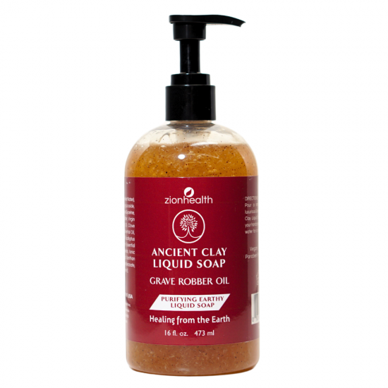 Ancient Clay Liquid Soap Grave Robber Essential Oil 16oz