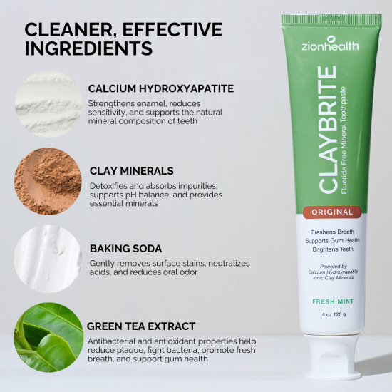 CLAYBRITE™ Toothpaste Original CLAYBRITE™ Toothpaste Original