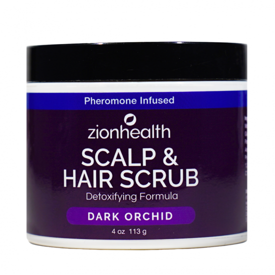 Deep Cleansing Scalp & Hair Scrub Pheromone Infused Dark Orchid