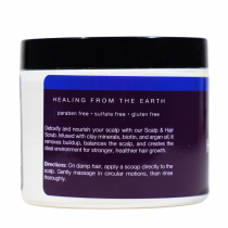 Deep Cleansing Scalp & Hair Scrub Pheromone Infused Dark Orchid
