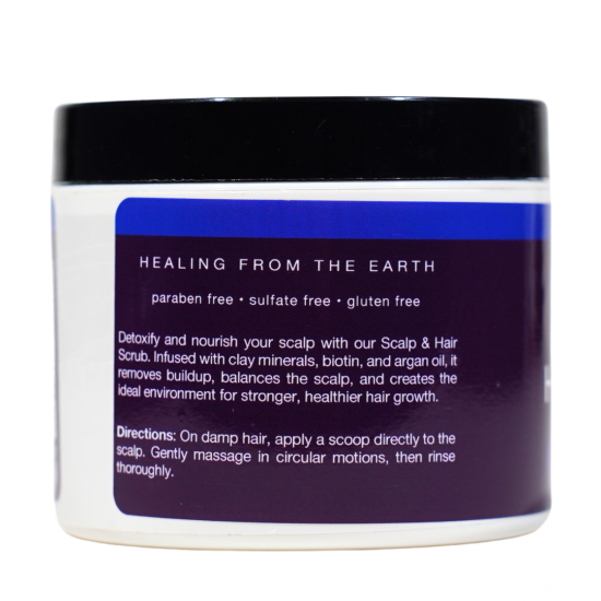 Deep Cleansing Scalp & Hair Scrub Pheromone Infused Dark Orchid