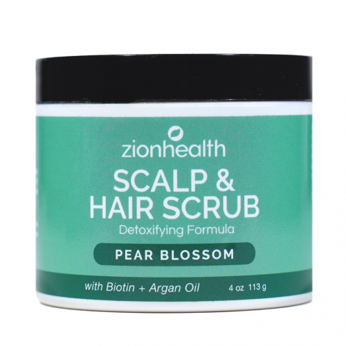 Deep Cleansing Scalp & Hair Scrub Pear Blossom with Sea Salt