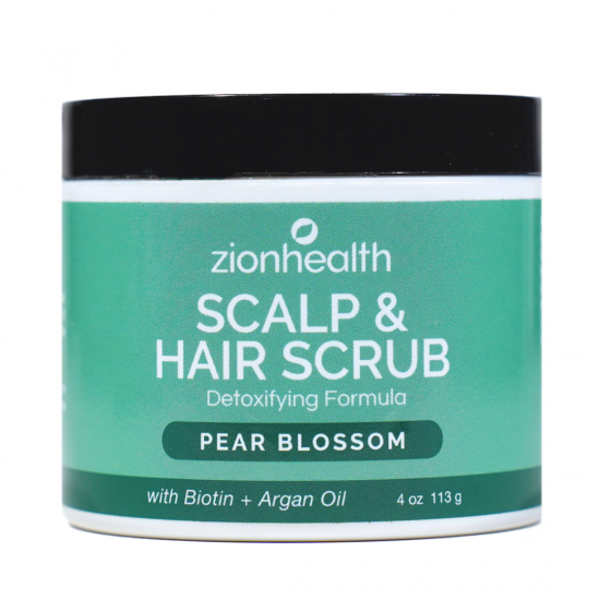 Deep Cleansing Scalp & Hair Scrub Pear Blossom with Sea Salt Deep Cleansing Scalp & Hair Scrub Pear Blossom with Sea Salt