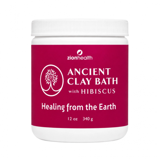 Ancient Clay Bath - Hibiscus 12oz Ancient Clay Bath - Hibiscus 12oz