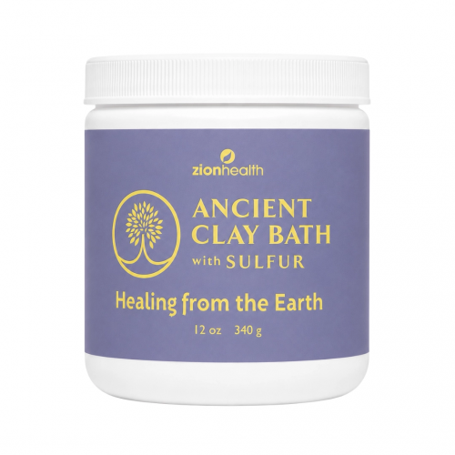 Ancient Clay Bath - Sulfur 12oz 100% Natural Ancient Clay Bath - Sulfur 12oz 100% Natural