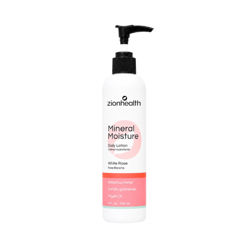 Mineral Moisture Daily Lotion with Argan Oil - White Rose 8oz.