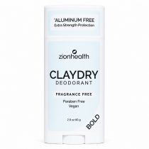 CLAYDRY™ BOLD Deodorant – Fragrance Free CLAYDRY™ BOLD Deodorant – Fragrance Free