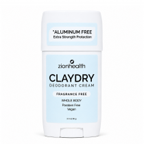 CLAYDRY™ CREAM Whole Body Deodorant - Fragrance Free CLAYDRY™ CREAM Whole Body Deodorant - Fragrance Free