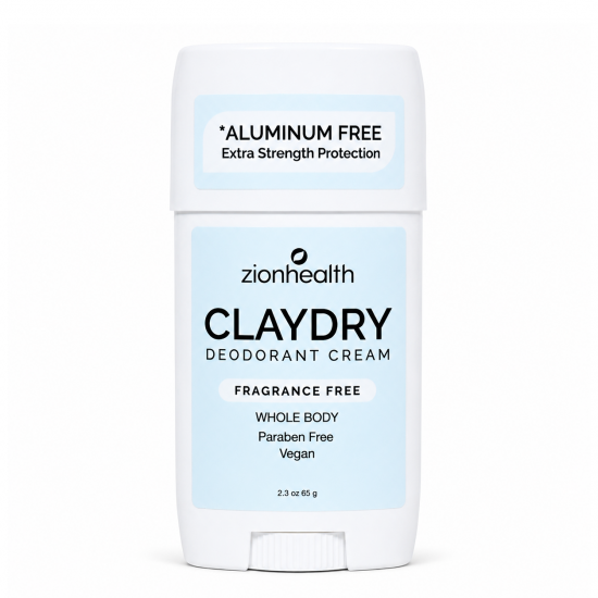 CLAYDRY™ CREAM Whole Body Deodorant - Fragrance Free CLAYDRY™ CREAM Whole Body Deodorant - Fragrance Free