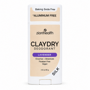 CLAYDRY™ SILK Natural Deodorant – Lavender