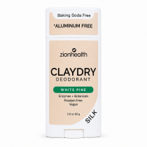 CLAYDRY™ SILK Natural Deodorant – White Pine CLAYDRY™ SILK Natural Deodorant – White Pine