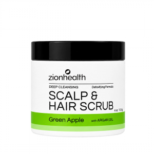 Deep Cleansing Scalp & Hair Scrub Green Apple with Sea Salt Deep Cleansing Scalp & Hair Scrub Green Apple with Sea Salt