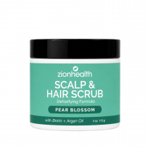Deep Cleansing Scalp & Hair Scrub Pear Blossom with Sea Salt