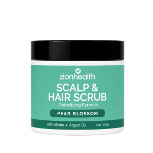 Deep Cleansing Scalp & Hair Scrub Pear Blossom with Sea Salt