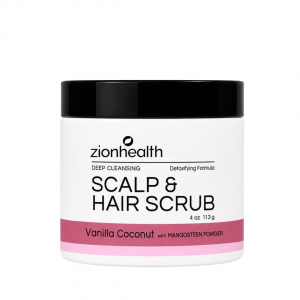 Deep Cleansing Scalp & Hair Scrub Vanilla Coconut with Mangosteen Powder