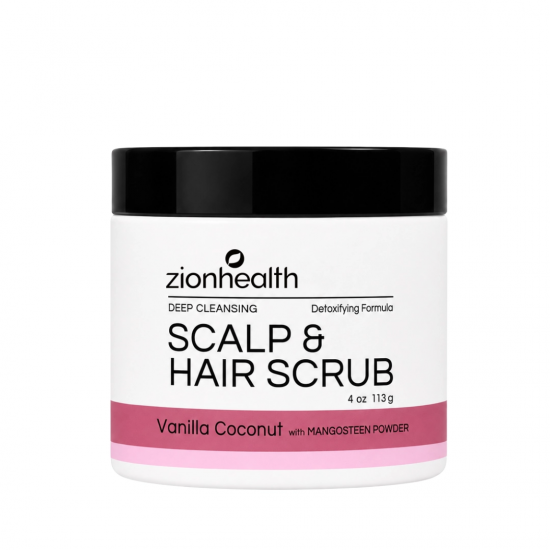 Deep Cleansing Scalp & Hair Scrub Vanilla Coconut with Mangosteen Powder Deep Cleansing Scalp & Hair Scrub Vanilla Coconut with Mangosteen Powder