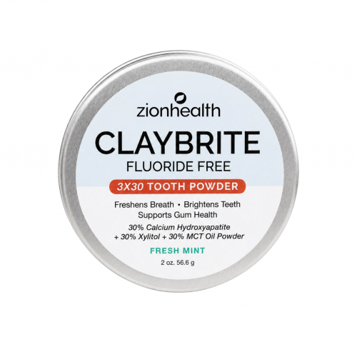CLAYBRITE® 3 X 30 Tooth Powder