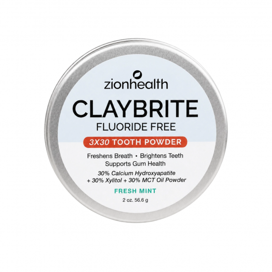 CLAYBRITE® 3 X 30 Tooth Powder