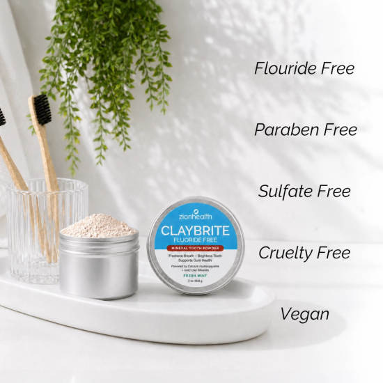 Claybrite Tooth Powder - 2oz Claybrite Tooth Powder - 2oz