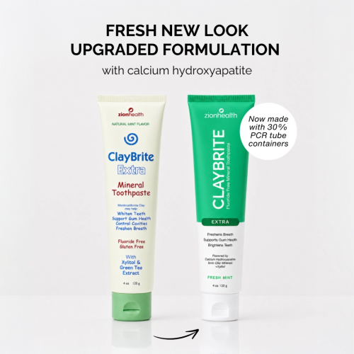CLAYBRITE™ Toothpaste - Extra