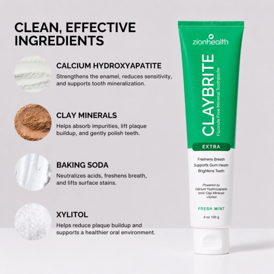 CLAYBRITE™ Extra Toothpaste CLAYBRITE™ Extra Toothpaste
