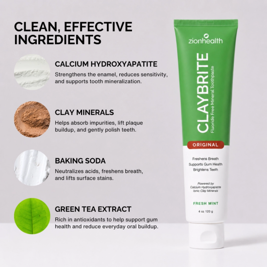 CLAYBRITE™ Toothpaste Original CLAYBRITE™ Toothpaste Original