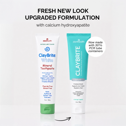 CLAYBRITE™ Toothpaste - White