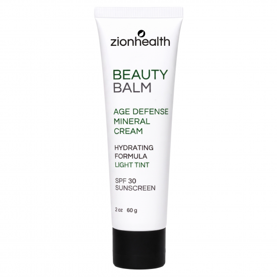 Mineral Sunscreen SPF 30- Beauty Balm Zion Health Natural Sunscreen Beauty Balm Mineral Sunscreen SPF 30- Beauty Balm Zion Health Natural Sunscreen Beauty Balm