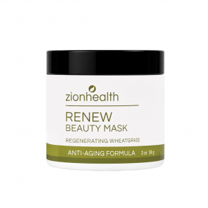 Wheatgrass Face Mask- Renew 2 oz.