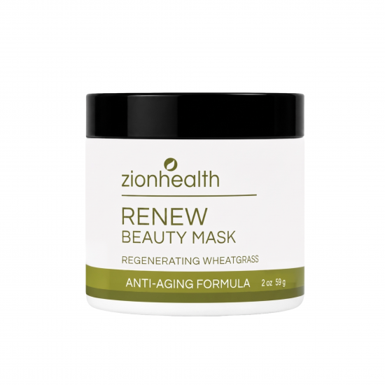 Wheatgrass Face Mask- Renew 2 oz.