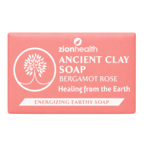 Ancient Clay Vegan Soap - Bergamot Rose 6oz