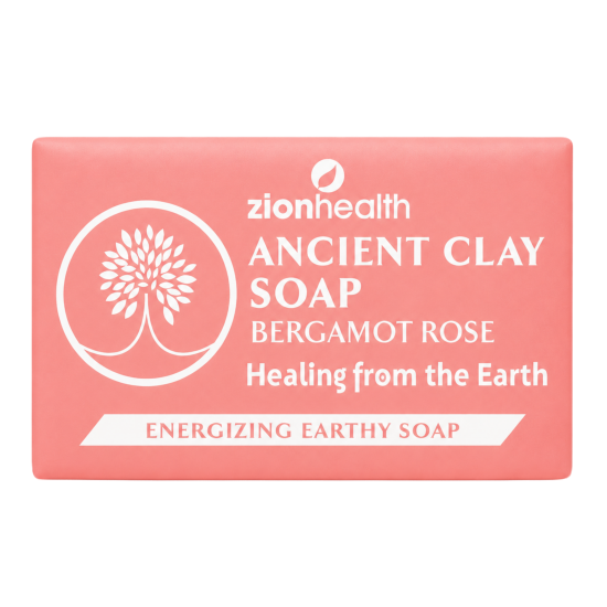 Ancient Clay Vegan Soap - Bergamot Rose 6oz