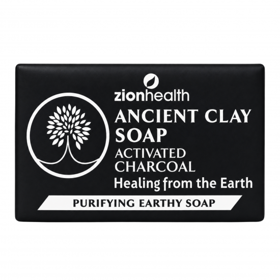 Ancient Clay Soap- Charcoal - 6oz Ancient Clay Soap- Charcoal - 6oz