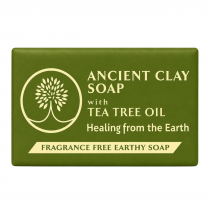 Ancient Clay Soap - Tea Tree Oil 6 oz 100% Natural Ancient Clay Soap - Tea Tree Oil 6 oz 100% Natural