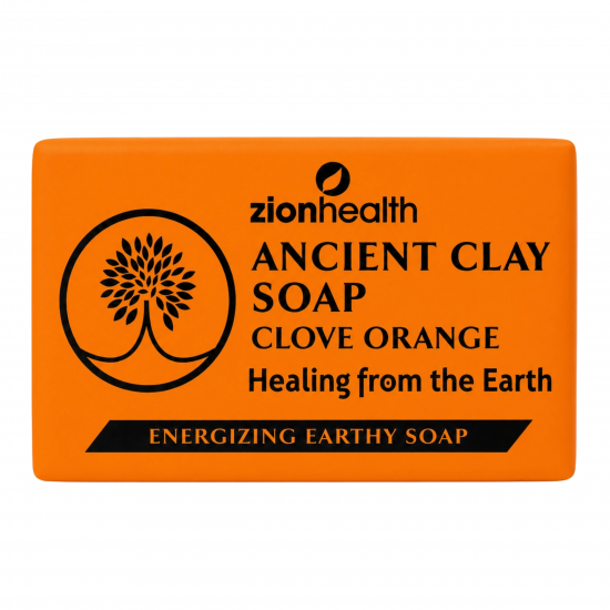 Ancient Clay Soap - Clove Orange 6oz. Ancient Clay Soap - Clove Orange 6oz.