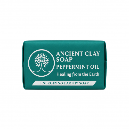 Ancient Clay Natural Soap Peppermint Oil 1 oz. Ancient Clay Natural Soap Peppermint Oil 1 oz.