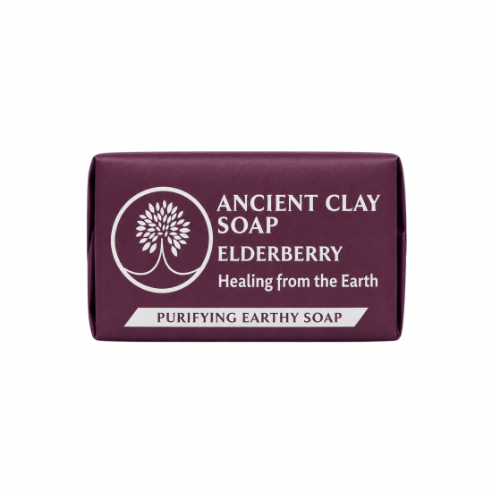 Ancient Clay Soap - Elderberry 1oz Ancient Clay Soap - Elderberry 1oz
