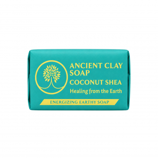 Ancient Clay Natural Soap - 1oz. Coconut Shea