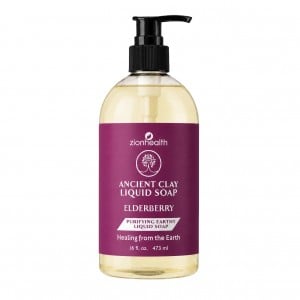 Ancient Clay Liquid Soap Elderberry 16oz
