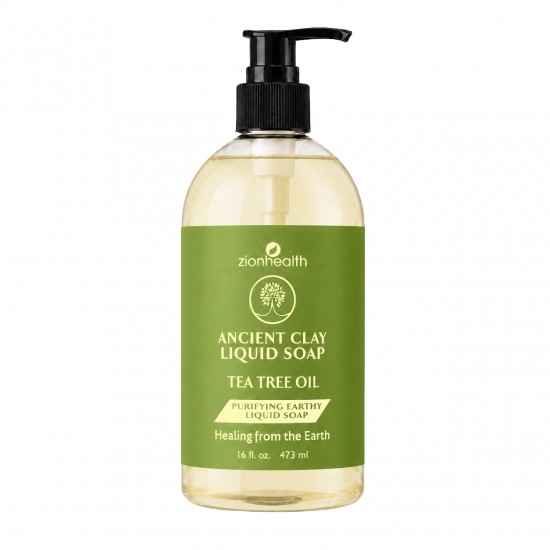 Ancient Clay Liquid Soap Tea Tree Oil 16oz Ancient Clay Liquid Soap Tea Tree Oil 16oz