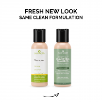 Clarifying Shampoo Lemon Mint – 2oz. Clarifying Shampoo Lemon Mint – 2oz.